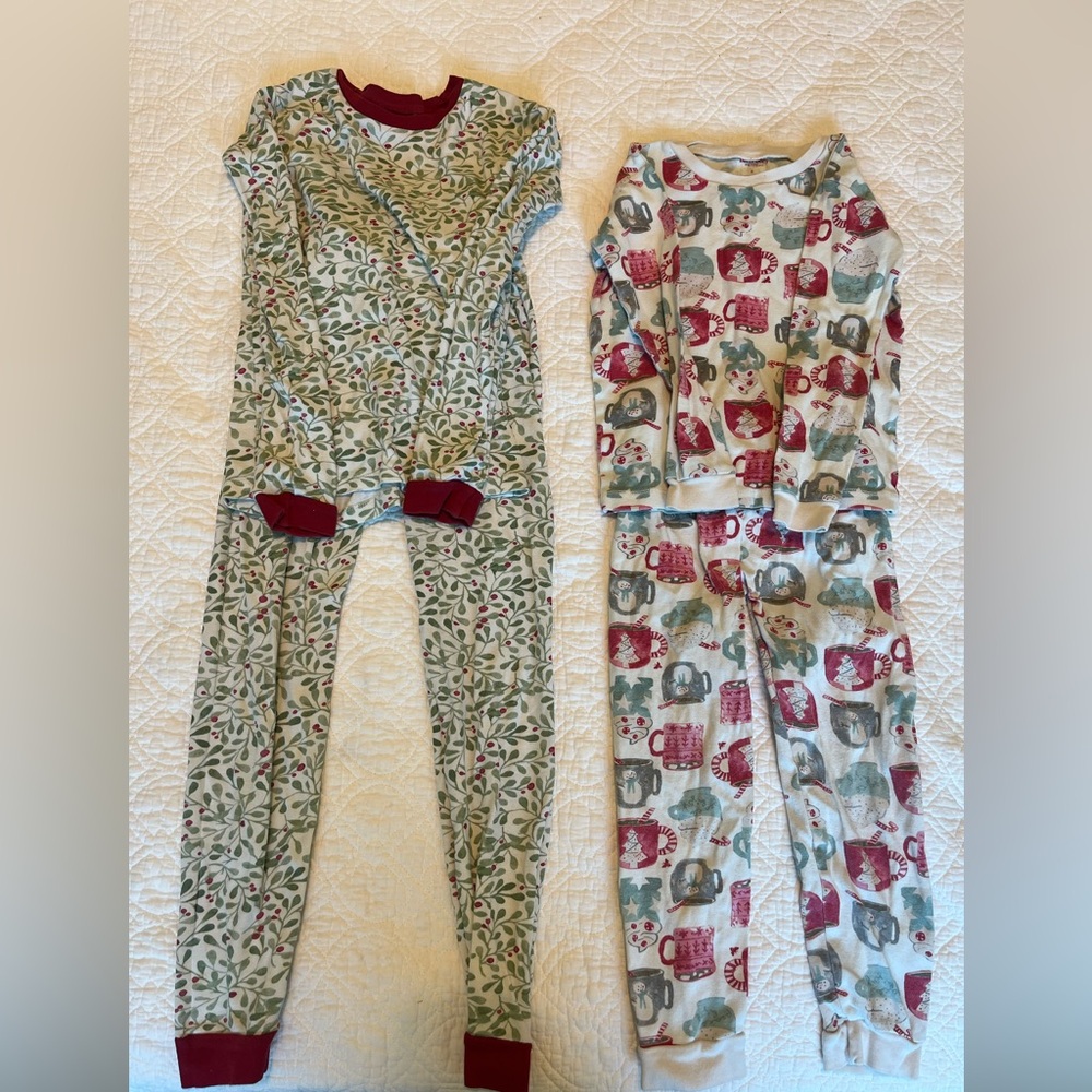 Two Burt’s Bees pajama sets